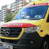 Ambulancia de Sacyl.