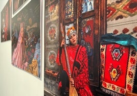 Parte de la exposición de la fotógrafa Fatimah Hossaini en el Espacio Cero de la UMA.