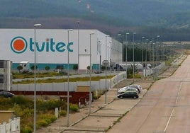 Polígono industrial de El Bayo en Cubillos del Sil.
