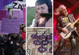 Un fin de semana en Vitoria teñido de morado
