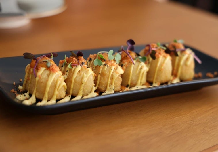 Patatas bravas de El Lagar, en Parque Alameda.