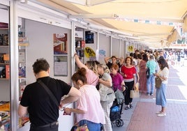 Última jornada de la Feria del Libro de Valladolid