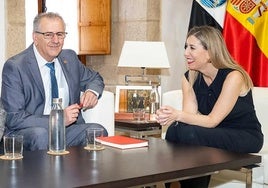 Manuel Gutiérrez y María Guardiola.