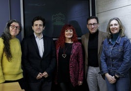 Presentación de la iniciativa ayer.