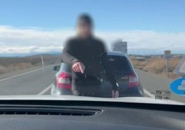 Investigado por conducir de forma temeraria y amenazar a otro vehículo en la N-232, en Alfaro