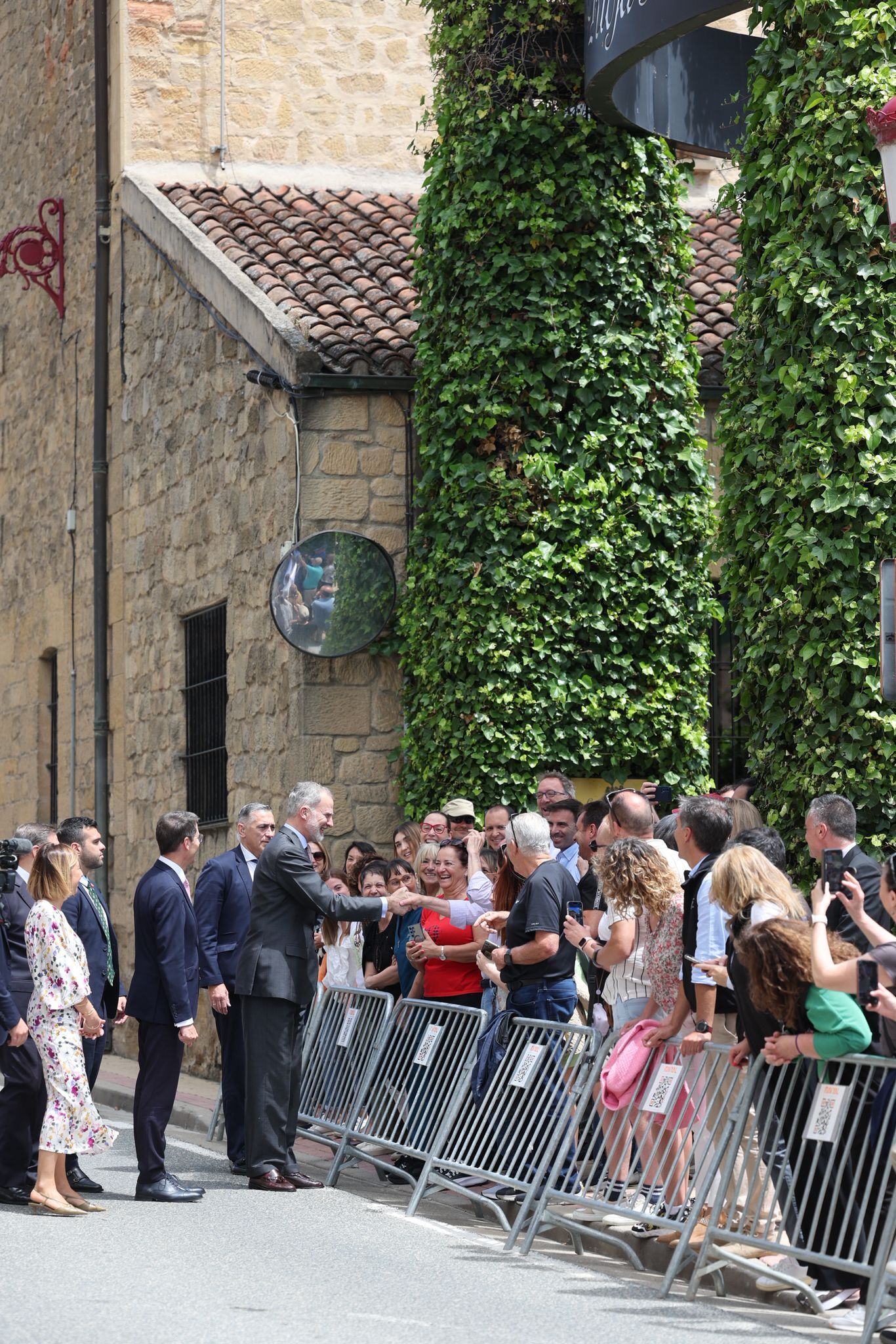 El rey Felipe VI visita Haro por el centenario de la DOCa Rioja