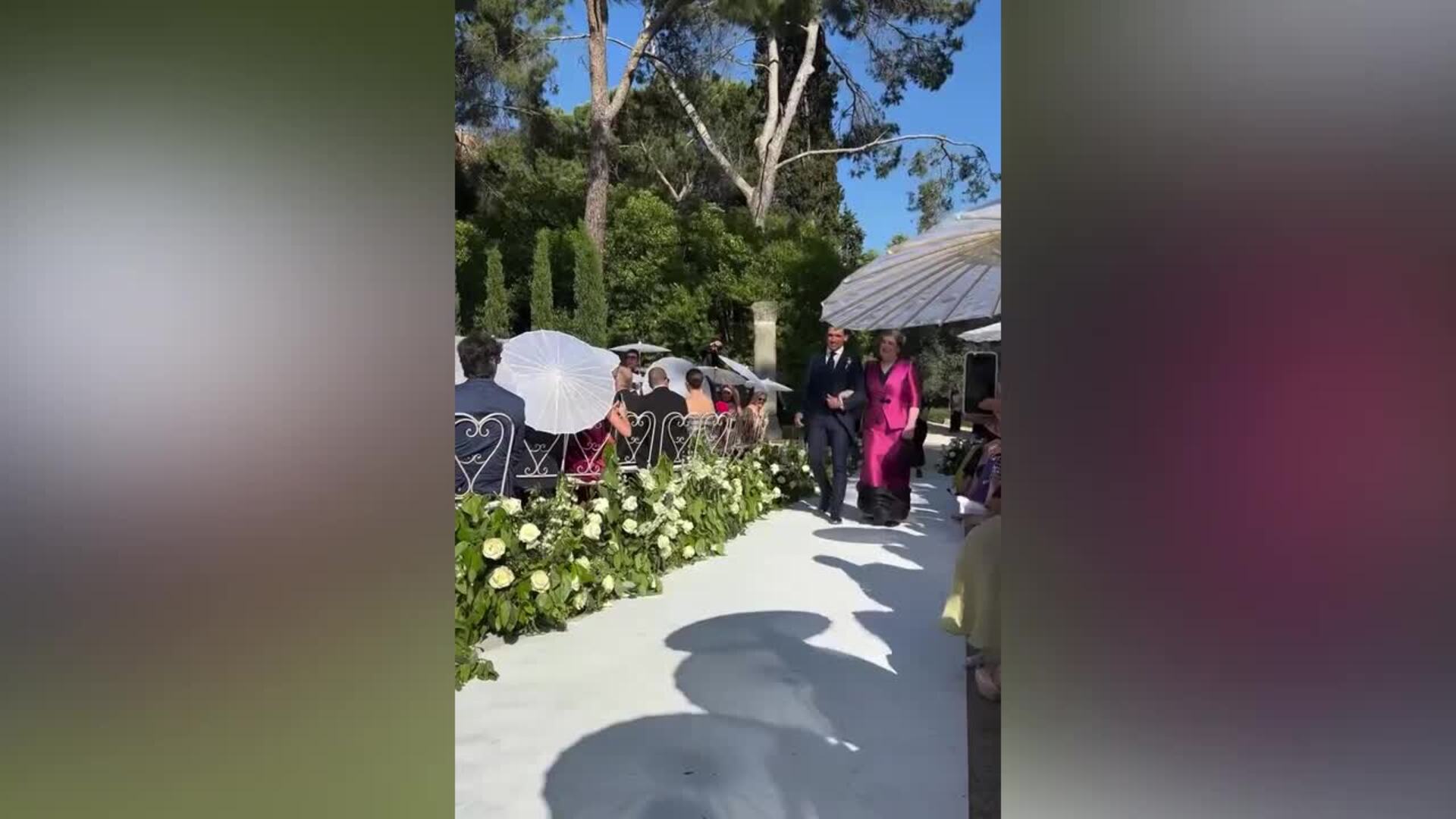 ¡Sí, quiero! Jaime Lorente y Marta Goenaga: boda discreta en el Castillo de Batres