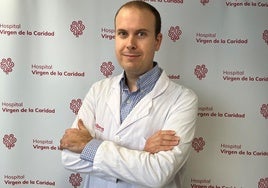José Balsalobre, oncólogo médico del Hospital Ribera Virgen de la Caridad de Cartagena.