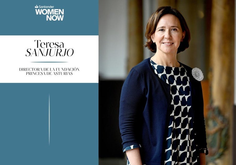 Teresa Sanjurjo, directora de la Fundación Princesa de Asturias.