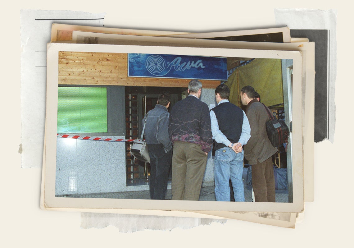 El exterior del bar donde se cometió el crimen.